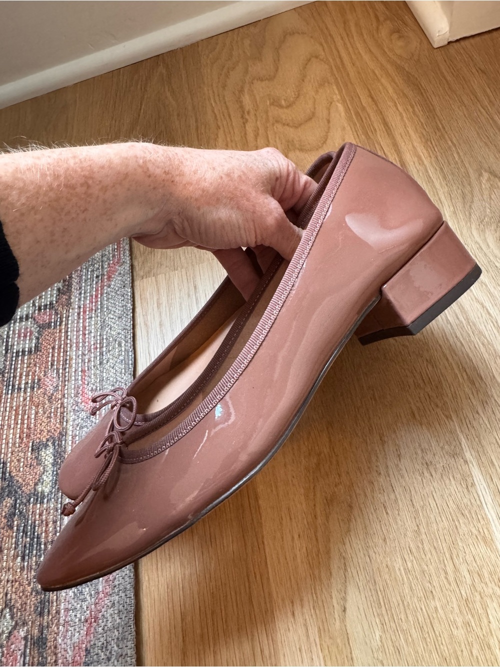 JCREW Teagan Ballet Pumps in Patent Leather - Picture 6 of 9